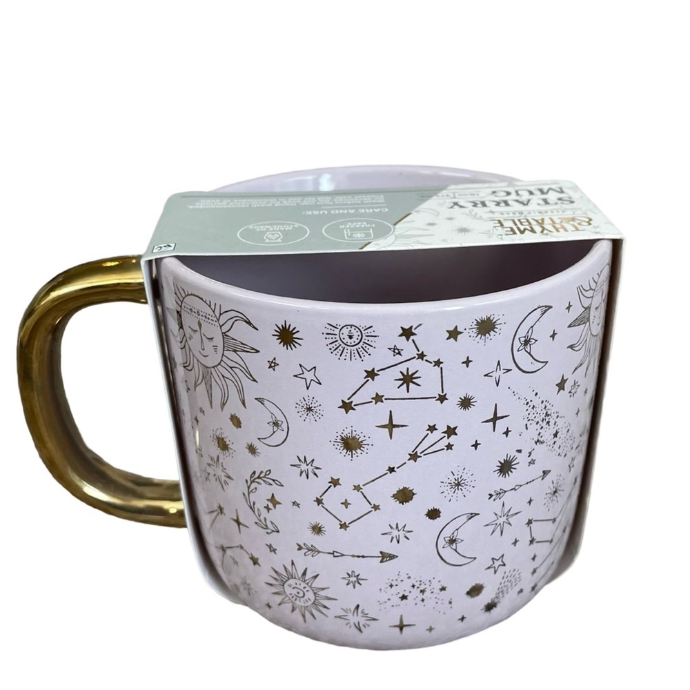 NWT Thyme and Table starry mug